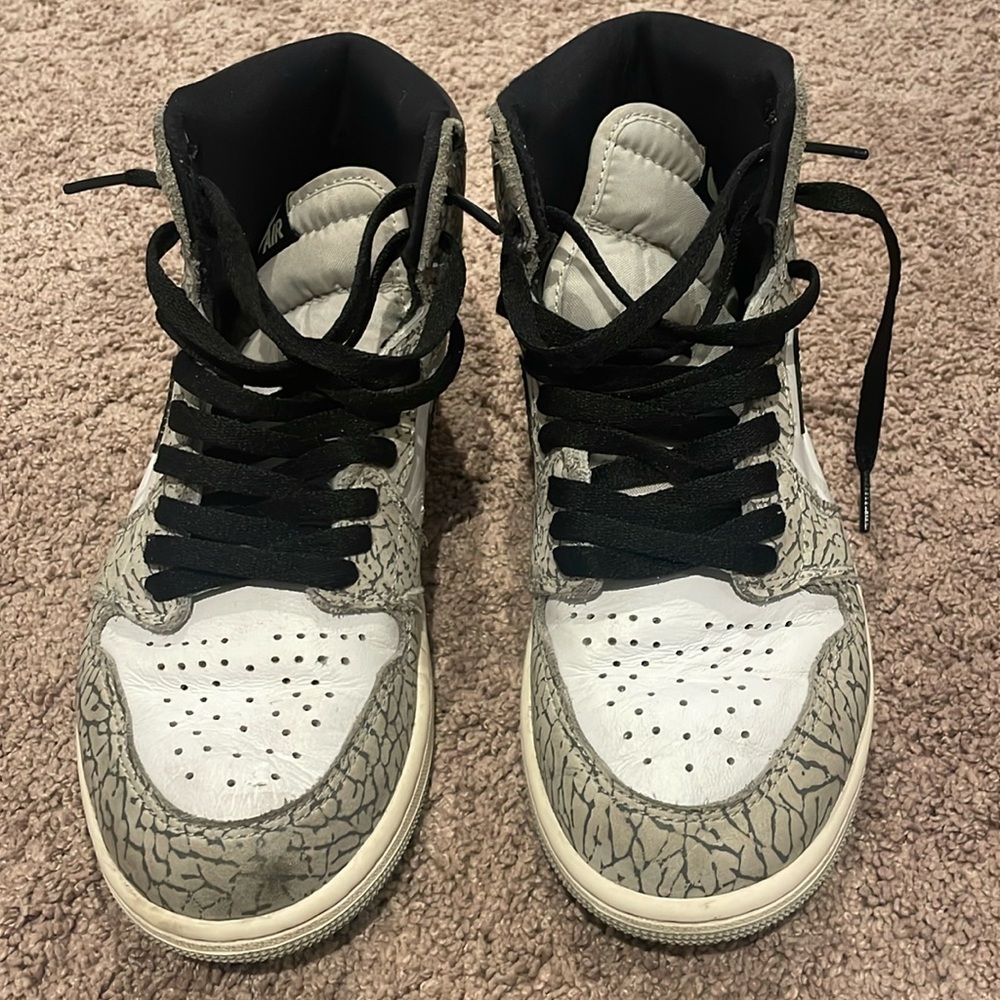 Air Jordan 1 High OG "White Cement" sneakers